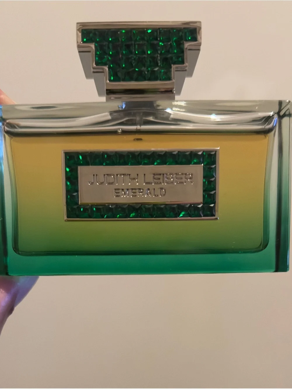 LIKE NEW Judith Leiber Emerald Limited Edition. Only sprayed twice.